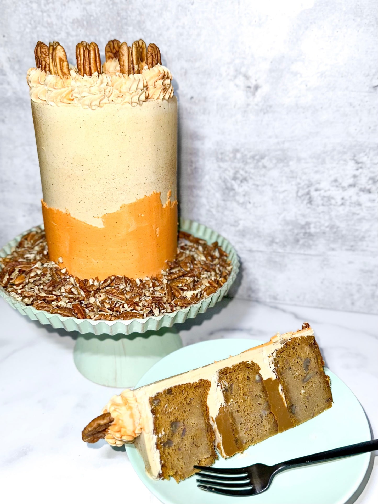 Biscoff Pumpkin Spice Cake